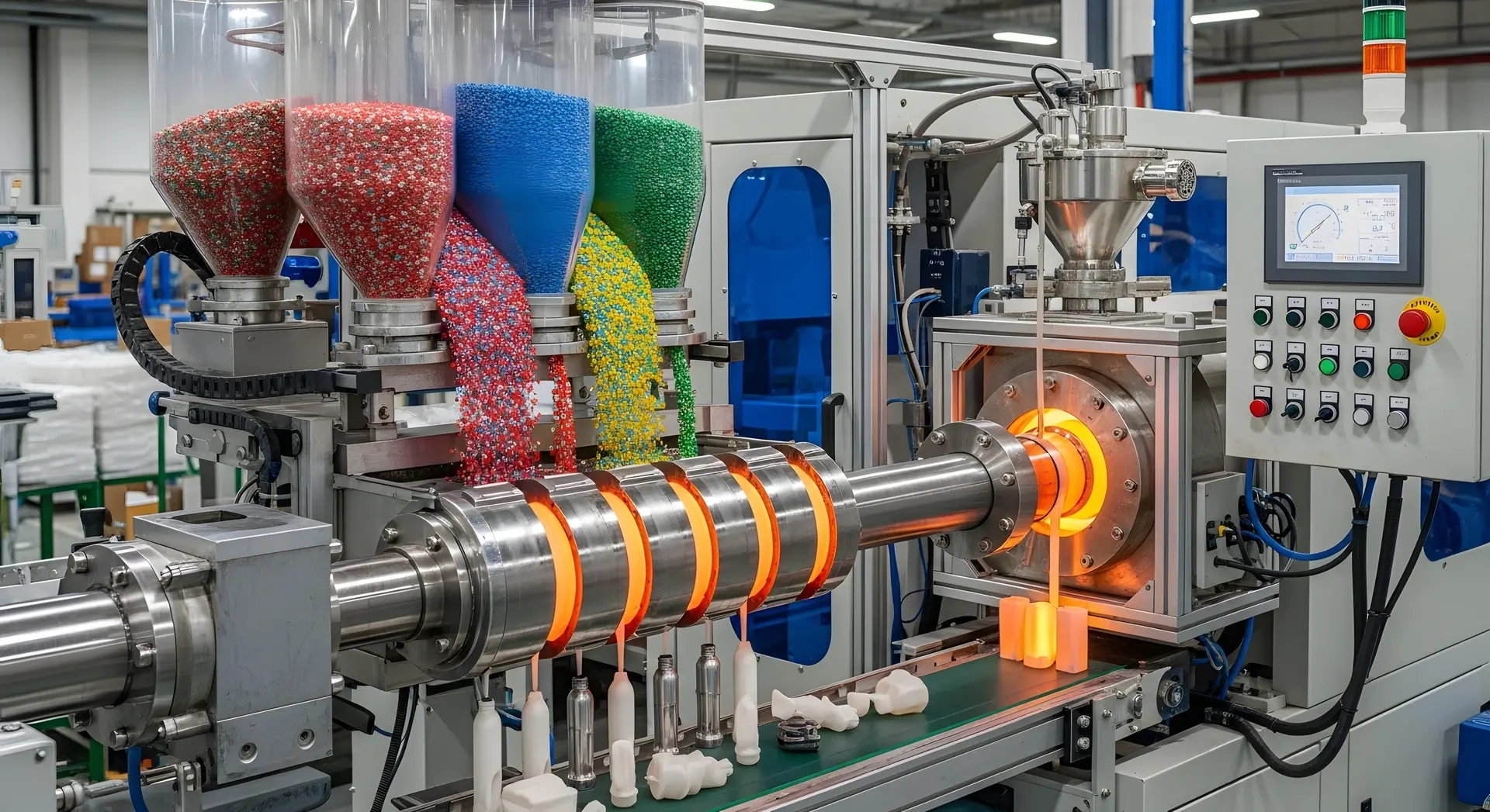 injection molding of plastics